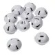 Csengő kolomp fém fehér 2,5x2cm 10db-os