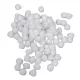 Fehér pompon 1cm 100db-os