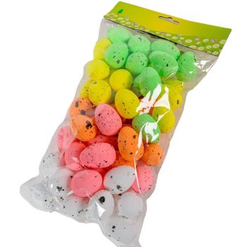 Tojás  hungarocell 3,5cm pasztell mix 60db-os