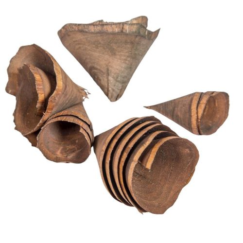 Fa tölcsér virág 5cm barna 8,5dkg/csom