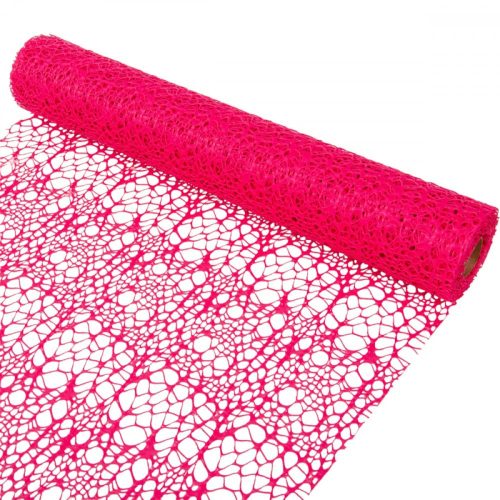 Pókhálós csomagoló pink 48cmx5y
