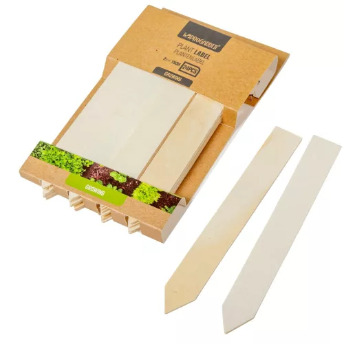 Palánta jelölő fa tábla 15x2cm 24db-os