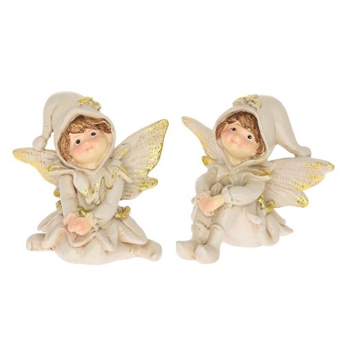 Tündér ülő polyresin 9,2x7,7x8,1cm