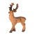 Szarvas álló polyresin 10cm