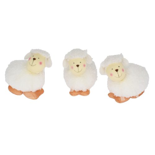 Bárány bundás masnival M11cm