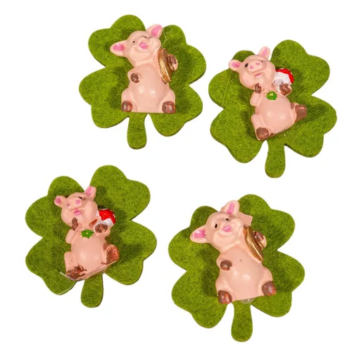 Malac lóherével öntapadós filc poly 4,2cm 4db-os