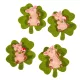 Malac lóherével öntapadós filc poly 4,2cm 4db-os