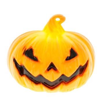 Tök halloween LED-es műanyag narancssárga 6cn