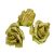 Polifoam rózsa virágfej D7cm OLIVE 12db-os