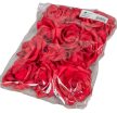 Polifoam nyílt rózsafej RED D8cm 12db-os (csom ár)