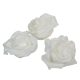 Polifoam nyílt rózsafej WH D8cm 12db-os (csom ár)