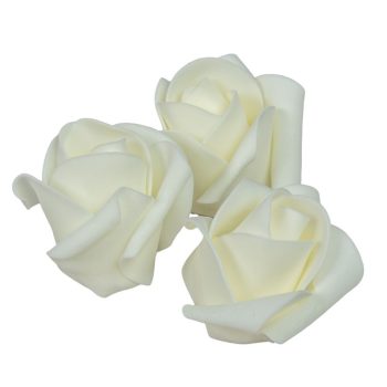 Polifoam nyílt rózsafej CR D6cm 12db-os (csom ár)