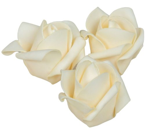 Polifoam nyílt rózsafej IV D6cm 12db-os (csom ár)