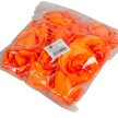 Polifoam virágfej narancs 5cm 12db/csomag