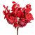Szőlőleveles bokor 8 ágú piros M41cm