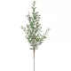 Golyó,leveles ág fehér 75cm