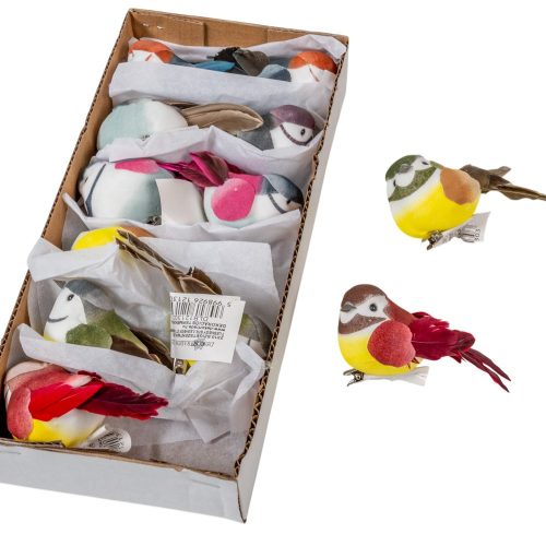 Csipeszes madár 9cm (db ár)