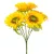 Napraforgó csokor 5 virágos 45cm