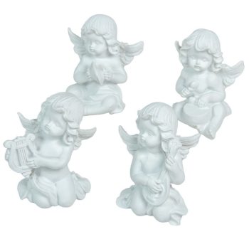 Angyal hangszerrel poly M9cm