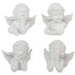 Angyal könyöklő poly fehér 7cm