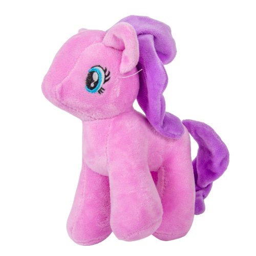 Unikornis plüss lila 19cm