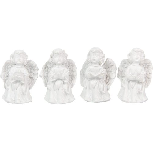 Angyal polyresin fehér 5,5cm