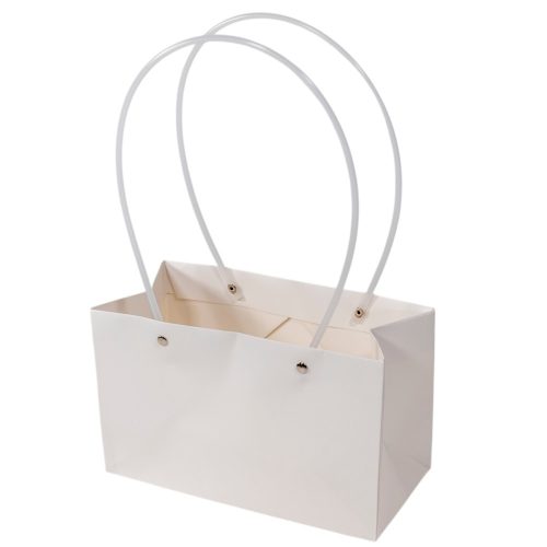 Virágtasak fehér 22x10,5x13,5cm