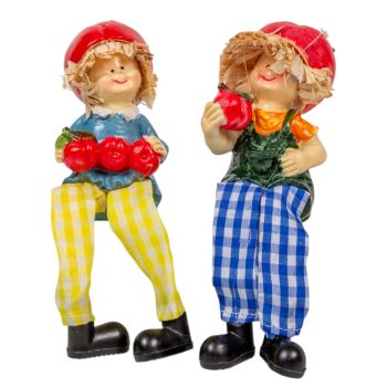 Lógólábú alma sapis gyerek poly 9cm