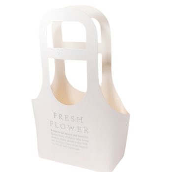 Virágtasak fehér 17x7,5x32cm