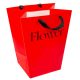 Papírtáska piros 30x18x34cm