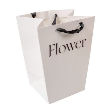 Papírtáska fehér 30x18x34cm