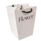 Papírtáska fehér 30x18x34cm