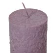 Fröcskölt henger gyertya 60x100mm mályva
