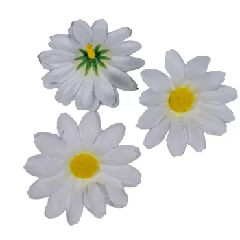 Margaréta virágfej WH D6cm 100db-os