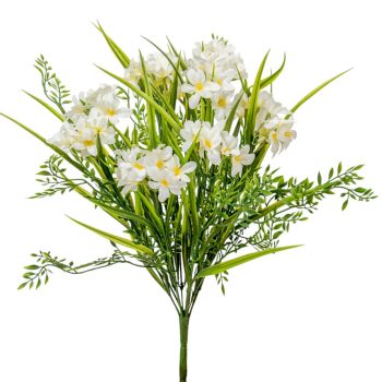 Apró virágos 12 ágú krém 42cm