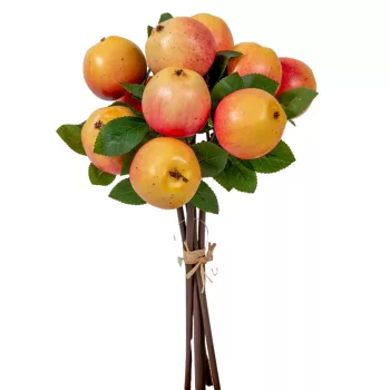 Alma termés köteg piros-sárga 32cm