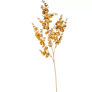 Eukaliptusz ág arany 73cm
