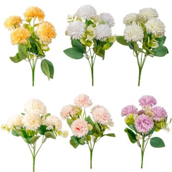 Krizantém csokor 5v. mix M29cm 48db/#