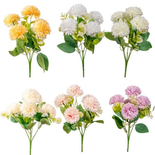 Krizantém csokor 5v. mix M29cm 48db/#