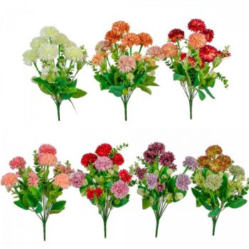Dália csokor 10v. M39cm 48db/#