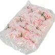 Angyalrózsa virágfej D6cm világosrózsaszín 24db/csom 288db/#