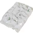 Angyalrózsa virágfej fehér D6cm 24db/csom 288db/#
