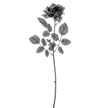 Rózsa szálas fekete M65cm 36db/#