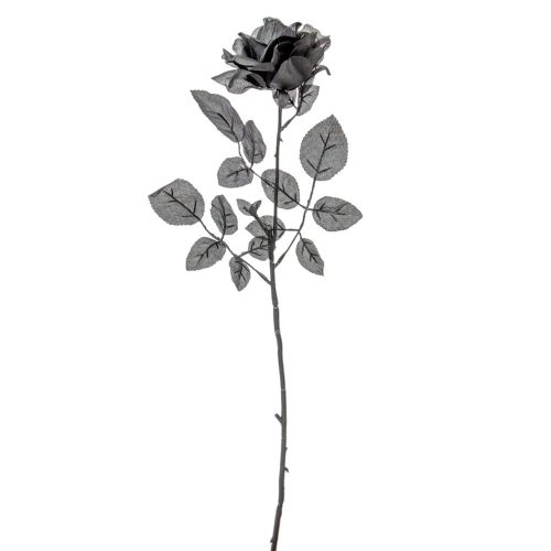 Rózsa szálas fekete M65cm 36db/#