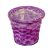 Antikolt bambusz kaspó lila 13x10cm