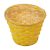 Antikolt bambusz kaspó sárga 15x11cm