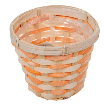 Bélelt kaspó barack D15cm M12cm