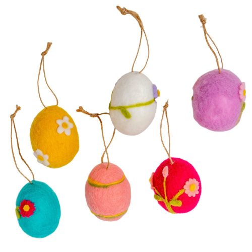 Húsvéti tojás filc bevonatú 8cm