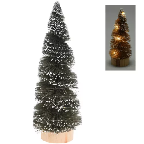 Mni fenyő LED-es elemes M20cm