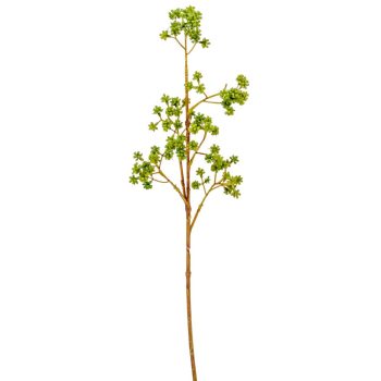 Zöld díszítő ág M66cm 24db/#